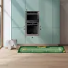 Alfombrilla deportiva simple para uso doméstico, equipo de golf para oficina, alfombrilla de putting, alfombrilla de práctica de putting de golf para interiores