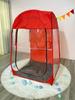 Tienda de Pesca para una Persona al por Mayor, Tienda Plegable Portátil de PVC Transparente para Camping Transfronterizo, Tienda de Apertura Rápida en un Segundo