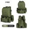 Mochila Combinada de Viaje para Camping Transfronterizo para Hombre de Gran Capacidad Camuflaje Táctica para Montañismo al Aire Libre
