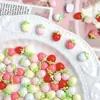 Acessórios Fofos de Unhas de Morango Novo Resina Imitação Comida Brinquedo Cola Creme Grampo de Cabelo Pacote de Material para Acessórios DIY