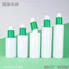 Botella Plástica PET Vacía Personalizada de 100ml-200ml para Cosméticos y Cuidado de la Piel con Interruptor Giratorio y Cabezal de Bomba de Presión