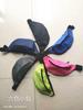 Bolsa de Cintura Esportiva Colorida Sólida Redutora de Carga para Homens e Mulheres Tecido Oxford Impermeável Bolsa Transversal de Ombro para Ciclismo Fitness ao Ar Livre Corrida