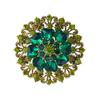 Nueva Moda Francesa Exquisito Broche de Girasol Artesanía Pesada Temperamento Elegante Broche para Mujer Accesorios de Vestimenta Venta al por Mayor