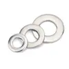 Entrega rápida desde múltiples almacenes M2-M30 arandelas planas tornillos de combinación acero inoxidable 316 arandelas planas redondas