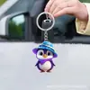 Adornos Planos de Acrílico para Coche Accesorios para Mochila Decoraciones para el Hogar Colgantes para Mochila Colgantes para Árbol de Navidad