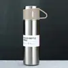 Conjunto de Presente de Caneca Térmica de Negócios de Alta Qualidade, Uma Caneca, Três Tampas, Caneca de Chá de Aço Inoxidável 304, Caneca de Presente para Companheiro de Compra em Grupo