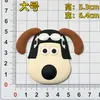 Cachorro de Desenho Animado PVC Borracha Macia Adesivos de Cola Creme Acessórios DIY Capa de Celular Acessórios de Cabelo Caneca Tamancos Acessórios para Sapatos
