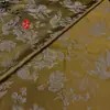 Nueva tela jacquard con estampado de pavo real y peonías, con una textura rica similar a la viscosa, que ofrece una hermosa caída y opacidad, adecuada para ropa tradicional china, trajes Tang, atuendos de Año Nuevo y ropa formal.