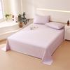 Nueva sábana de algodón de una sola pieza, moderna y sencilla, individual, doble, para dormitorio, de sarga de color liso, de algodón puro, producto individual, venta al por mayor