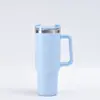 40 Vasos para Coche Ice Buster de Acero Inoxidable 304 de Doble Pared al Vacío Multicolores En Stock de Gran Capacidad con Popote Logotipo