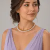 Collar de perlas de imitación simples europeas y americanas, accesorios transfronterizos para mujer, collar multicapa de moda retro al por mayor
