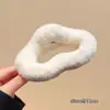 Pinza de Garra de Peluche para Mujer, Pinza Grande para el Cabello de Otoño e Invierno con un Toque de Lujo, Pinza de Tiburón Ins para Cabello Grueso, Pasador para Moño, Accesorio para el Cabello