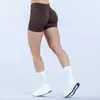 Shorts de Yoga de Cintura Alta para Levantar Glúteos y Controlar el Vientre para Correr al Aire Libre y Fitness, Shorts Moldeadores de Secado Rápido que se Pueden Usar Afuera