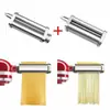 Accesorios Máquina de Cocina Chef Kitchenaid Máquina para Hacer Pasta para Cortar Pasta Gruesa y Delgada, Picadora de Carne Kaisanyi