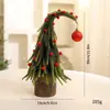 Nuevos Adornos Navideños de Árbol con Cuello Torcido de Amazon Decoración Navideña DIY Adornos de Árbol de Navidad de Codo Planta en Maceta