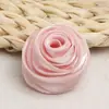 Tela Lurex Camelia DIY Hecho a Mano Capullos de Rosa Accesorios para Ropa Flores para Zapatos Broches Flores para Pinza de Pelo Decoración