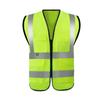 Ropa Reflectante Transfronteriza, Chaleco Reflectante, Chaleco Multibolsillos, Ropa de Trabajo para Obra, Ropa Reflectante para Seguridad Vial Nocturna
