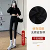 Pantalones de tiburón de lana de cordero para Barbie, cálidos de invierno, forrados de felpa, engrosados, de cintura alta, control de abdomen, leggings de yoga para mujer