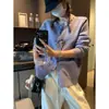 Variação de Feriado Mochi Design Elegante e Feminino Cardigan Jaqueta de Tricô com Gola Redonda e Contas Mq0779