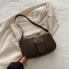 Bolso de Axila para Mujer 2025 Nuevo Primavera Popular de Alta Gama Casual Combinable Bolso de Hombro para Viaje Bolso Cuadrado Pequeño Cruzado