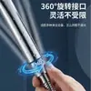 Manguera de Ducha a Prueba de Explosiones de Acero Inoxidable Tubería de Agua Universal para Baño Calentador de Agua Tubería de Ducha Doméstica Retráctil Tubo Interior Engrosado