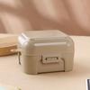 Caja de huevos transparente, caja de almacenamiento, caja de huevos de belleza, color, caja vacía, compartimento, caja de plástico, caja de 8 huevos, caja de embalaje de maquillaje