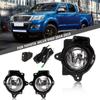 Adecuado para Toyota 12 13 14 15 16 helax VIGO conjunto de lámpara antiniebla delantera traje de lámpara de parachoques