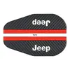 Protector de Lluvia para Espejo Retrovisor, Cubierta para Lluvia para Coche Universal con Patrón de Fibra de Carbono Engrosado, Accesorios para Coche