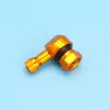 Pneus Modificados CNC para Veículos Elétricos de Motocicleta Liga de Alumínio Bico de Válvula Anti-Vazamento Twpo Ncy Ângulo Reto em Estoque