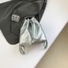 Bolsa Tote de Design de Nicho Levemente Luxuosa PU de Alta Textura Bolsa Tote de Grande Capacidade Moda Coreana Versátil Bolsa de Ombro Transversal