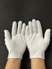 Fábrica en stock guantes de algodón engrosados etiqueta blancos comercio exterior protección laboral texto juego Amazon venta al por mayor transfronteriza
