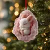 Decoraciones de Cristal, Rocas, Árboles de Navidad, Nuevos Adornos Navideños de Acrílico con Forma de Búho Transfronterizos, Huevos, Regalos de Navidad