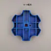 Venta Caliente Válvula Hierro Fundido Agujero Cuadrado 6x6 Chapa Metálica Manija Válvula de Globo Válvula de Compuerta Cobre Plástico ABS Crisantemo