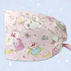 Entrega transfronteriza de gorros quirúrgicos de algodón puro para salones de belleza, gorros universales sin visera, gorros con cola de cúpula, turbantes médicos y pañuelos para la cabeza