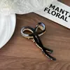 Presilha de Cabelo Grande Borboleta Vazada Moda Personalizada Feminina Elegante Presilha Tubarão de Vinagre Presilha de Cabelo Acessório de Cabelo