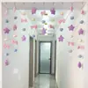 Cortina de Puerta Planeta Rosa, Decoración de Pared sin Taladro, Decoración Colgante para Cortina de Puerta, Arreglo Lindo para Niñas, Alto Atractivo Estético para Niñas
