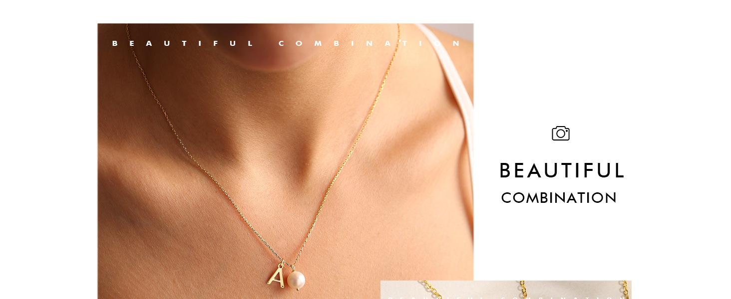 gold necklace for women initial necklaces for women gold pearl necklace