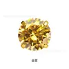 F136 Aleación de Titanio Base de Cuenco Dorado Garras Engastadas Circonita 5A Brillante 0.9 Rosca Interna Labio Stud Pendiente Piercing Accesorio