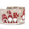 Fábrica Engrossada Natal Rack Cinto Bronzeamento Impresso Fita Gráfica Grinalda de Árvore de Natal Imitação de Cinto de Cânhamo Fita de Laço