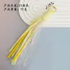 Nuevo Colgante de Bolso de Encaje Miu Lanyard de Teléfono Dopamina Llavero de Encaje Adorno Tejido Colorido DIY