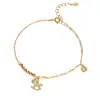 Tichia Toma Real Hielo Triturado Hielo Inmediatamente Rico Pulsera Mujer Plata de Ley S925 Lujo Accesible Gama Alta Moneda de Cobre Año del Caballo Pulsera