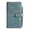 Cuaderno A6 con Tacto de Piel, Bloc de Notas de Negocios, Personalizable con Logo, Cuaderno de Bolsillo Portátil, Portalápices A6, Cuaderno Pequeño con Cierre Magnético