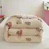 Núcleo de colcha de algodón tejido Clase A, colcha de invierno, colcha de fibra de soja para niños, colcha de primavera y otoño, colcha individual para dormitorio, colcha de algodón