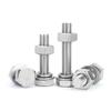 Perno hexagonal M3-M20 tornillo de acero inoxidable 304 tuerca traje accesorios Daquan M6M8M10 tornillo extendido