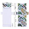 Serie de Patrones Transfronterizos Funda para Silla de Playa Microfibra Funda Bolsa para Silla de Playa Impresión Digital 3D Funda para Silla de Playa
