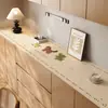 Mesa Lateral de Desenho Animado em Couro Mesa de Entrada Tapete Armário de Sapatos Armário de Vinho Tapete de Mesa Lavável Impermeável Armário de TV Tapete Protetor de Bancada