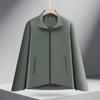 Cortavientos Delgado Antiestático para Exteriores con Cuello Mao para Equipo Ropa de Grupo Chaqueta de Trabajo Ropa de Trabajo Chaqueta Logo Personalizado