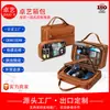 Neceser, Bolsa de Almacenamiento Impermeable de Gran Capacidad para Viajes, Separación de Seco y Húmedo, Portátil, Colgante, Neceser Unisex para Viajes de Negocios