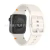 Adecuado para Relojes Apple iWatch, Correa de Silicona con Patrón de Olas para Applewatch, Mismo Modelo Oficial, Venta al por Mayor de Fábrica