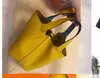 2025 Nuevo Bolso Balde Europeo y Americano con Cierre Bolso de Mano Bolso para Mujer Gran Capacidad de un Solo Hombro Cruzado de Pu